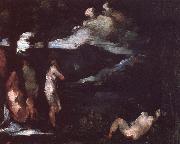 Paul Cezanne Ibe batbers France oil painting artist